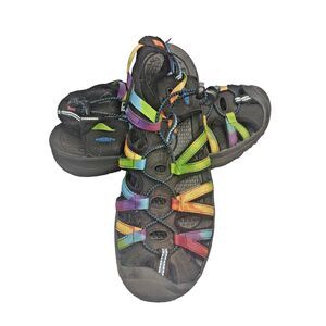 Women's 10.5 Rainbow Newport H2 Closed Toe Water Sandals Fisheman Sandals Preown